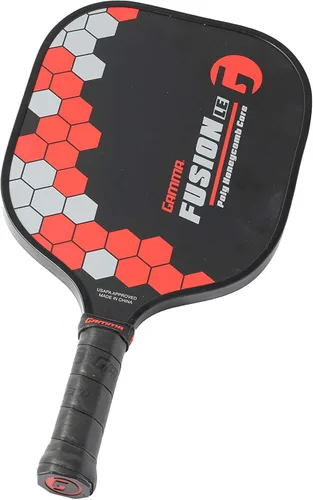 Miniatura 8 de Gamma Pickleball Paddles, Fusion Series, React, Power, Wider Surface Maximizes Hit Potential for All Skill Levels, Indoor/Outdoor Racquet, USAPA
