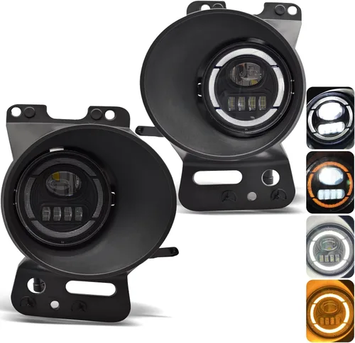 Miniatura 40 de Fog Lights Compatible With 2013 2014 2015 Ford Explorer Front Bumper Driving Lamp Assembly Clear Lens