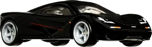 Miniatura 3 de Hot Wheels Set de contenedores del garaje de Jay Leno, 5 coches premium a escala 1:64 en contenedor coleccionable, Metal/Metal y Realriders, regalo
