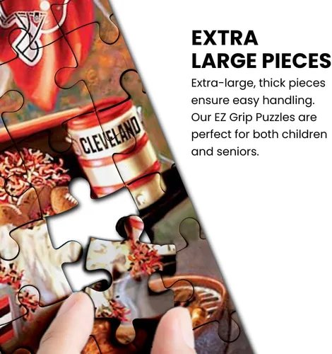 Miniatura 5 de MasterPieces - Rompecabezas de 1000 piezas, NFL San Francisco 49ers, divertido para adultos y familia, acabado antirreflejo, 19.25 x 26.75 pulgadas