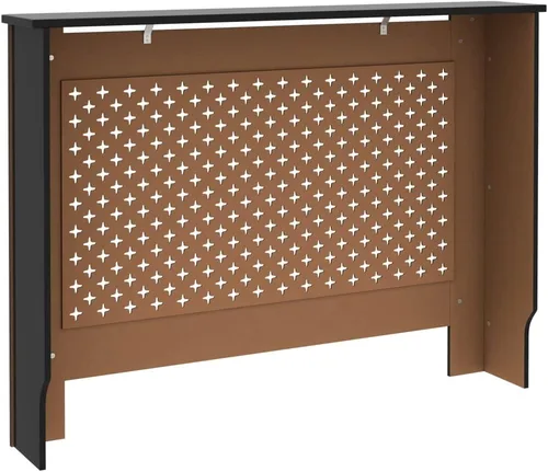 Miniatura 6 de Cubierta de radiador MDF para calefacción, estante de gabinete de radiador, accesorios de calefacción para electrodomésticos, mejoras para el hogar