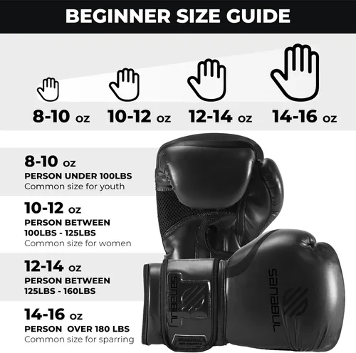 Miniatura 6 de Sanabul Guantes de boxeo de gel esenciales para hombres y mujeres, Kickboxing MMA, guantes de Muay Thai y bolsa pesada para entrenamiento de boxeo