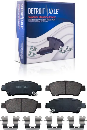 Miniatura 94 de Detroit Axle - Pastillas de Freno Delantero para Mercedes- Benz C230 C250 C300 SLK250, Pastillas de Freno Cerámica w/Reemplazo de Hardware
