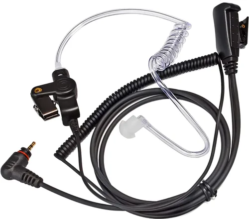 Miniatura 6 de HYS Auricular de vigilancia de 1 alambre/auricular de tubo de bobina acústica transparente Kit de audio para Motorola SL300 SL7550 SL7580 SL7590
