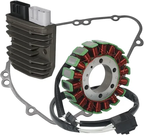Miniatura 5 de Junta de estator de rectificador de bobina de estator para Kawasaki KLZ1000 Versys 1000 2012-2014 Bobina de estator 21003-0129 rectificador
