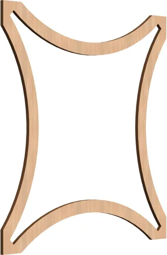 Miniatura 82 de Lilley Paneles decorativos de pared de madera con calado, extra pequeños, 7 3/8 pulgadas de ancho x 7 3/8 pulgadas de alto x 1/4 pulgadas de alto