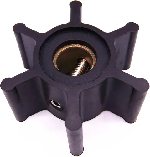 Miniatura 2 de 09-810B 18653-0001 18653-0001-P 653-0001 128990-42200 9-45713 18-45713 Impulsor de la bomba de agua para la bomba de motor Jabsco/Johnson/YANMAR