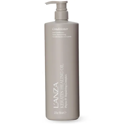 Miniatura 9 de L'ANZA Aceite curativo de queratina acondicionador lustroso, acondicionador profundo para cabello seco dañado, repara y aumenta el brillo