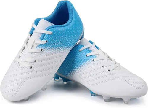 Miniatura 6 de Brooman - Zapatos deportivos con tacos para niños y niñas, zapatos de fútbol para usar al aire libre