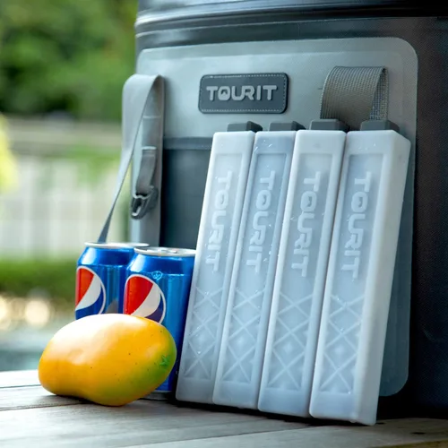 Miniatura 7 de TOURIT - Bolsas de hielo para enfriadores reutilizables de larga duración para bolsas de almuerzo/cajas, mochila refrigeradora