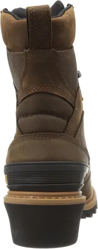 Miniatura 3 de Carhartt Botas de leñador de cuero compuesto impermeable de 8 pulgadas para hombre CML8369 Marrón