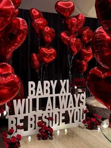 Miniatura 4 de Globo de corazón rojo de 18 pulgadas, 20 globos en forma de corazón, globos de aluminio para decoración de bodas, fiestas, cumpleaños 18" Red