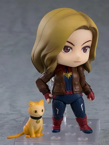 Miniatura 3 de Buena sonrisa - Nendoroid - Marvel - Vengadores - Capitana Marvel: Edición Héroe DX Ver., Multicolor (G90871)