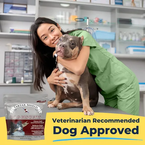 Miniatura 4 de Tartar Shield® Galletas dentales para perros Golosinas diarias seguras Galletas limpian dientes y encías, aliento fresco, apoyo natural