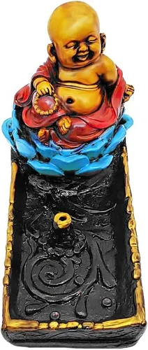 Miniatura 8 de Baby Lotus Buddha - Soporte para incienso – Quemadores de palo, meditación, figura de budismo, accesorio de humo, aromaterapia, decoración