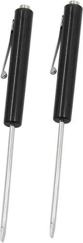 Miniatura 11 de Mini Destornillador de Bolsillo Azul Destornillador Portátil Ranurado con Puntas Ranuradas Magnéticas Fuertes 2 Piezas
