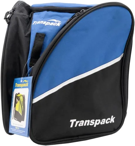 Miniatura 7 de TRANSPACK Edge Junior - Mochila para botas de esquí y snowboard, resistente al agua, 33 L, bolsa de mochila Blanco (White Snowflake)