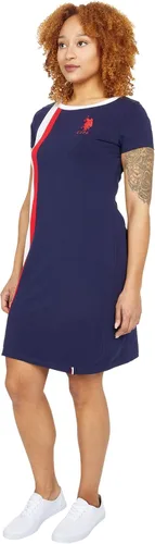 Miniatura 2 de U.S. Polo Assn. Vestido de camiseta con diseño de banderines