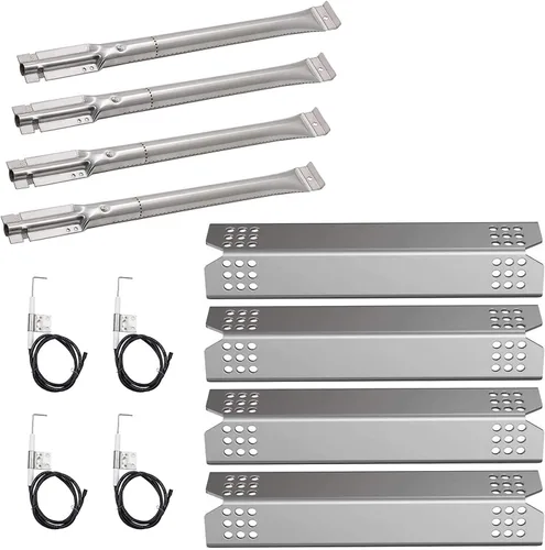 Criditpid Piezas de repuesto para parrilla Kitchenaid 720-0745B 740-0780 720-0745 720-0733A 720-0745A 720-0733, quemador de parrilla quemador de