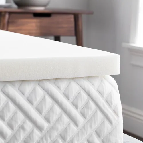 Miniatura 2 de Cubre colchón de espuma viscoelástica WEEKENDER de 2 pulgadas , Memory Foam, Blanco