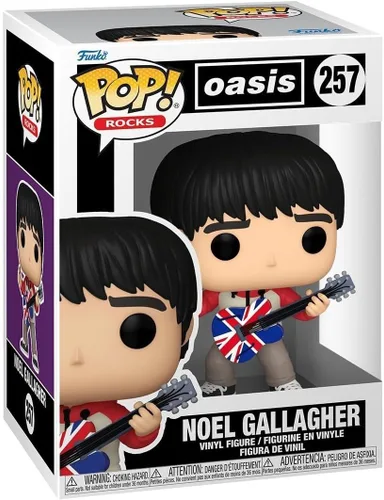 Funko Pop Rocks: Oasis - Noel Gallagher - Figura de vinilo coleccionable - Idea de regalo - Producto oficial - Juguetes para niños y adultos - Fans