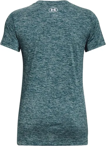 Miniatura 6 de Under Armour - Camiseta Tech Twist Lc Crestv para mujer, Turmalina Verde AzuladoÓpalo VerdeBlanco (716)