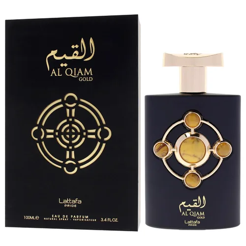 Miniatura 4 de Lattafa Perfumes Al Qiam Gold para Eau de Parfum en espray unisex, 3.4 onzas