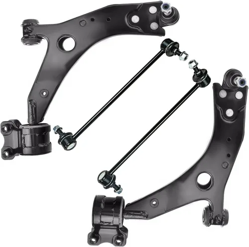 Miniatura 193 de Detroit Axle - Brazos de control superiores traseros para Chrysler 300 Dodge Challenger Charger Magnum, reemplazo del conjunto de brazos de control