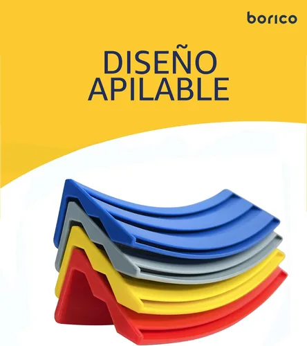 Miniatura 4 de BORICO Portatarjetas para Cartas de Juego - Paquete de 4 Soportes de Cartas de Juego para Niños y Adultos, Bandeja de Almacenamiento Apilable