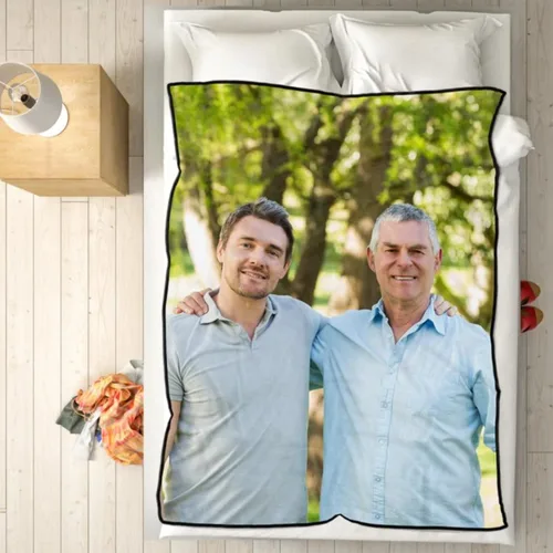 Miniatura 7 de Mantas de fotos personalizadas con mis propias fotos, manta de franela de forro polar, mantas de vellón para sofá/cama, mantas personalizadas