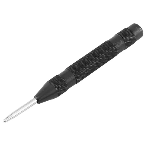 Miniatura 4 de Perforadora central automática de 5.12 pulgadas, perforadora de agujero central de metal con impacto de resorte ajustable para metal o madera
