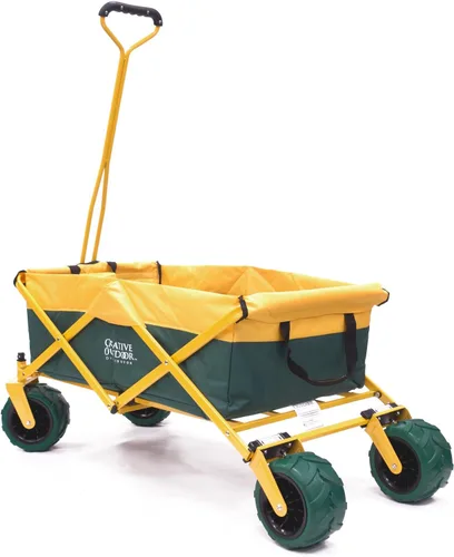 Miniatura 2 de Cochecito plegable creativo para exteriores, carrito utilitario para niños, carrito plegable todo terreno con soporte para botella de agua, ideal