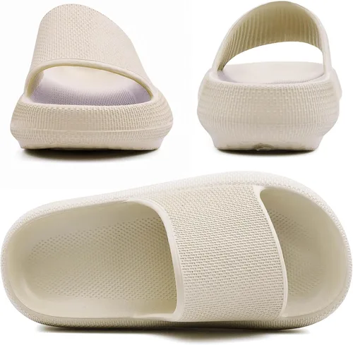 Miniatura 2 de WYSBAOSHU Sandalias deslizantes para niños y niñas, cómodas, antideslizantes, suela gruesa, para verano, ducha, piscina, playa, agua