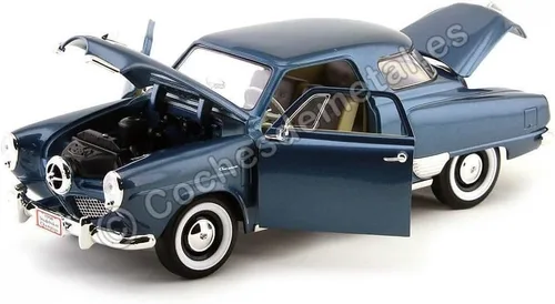Miniatura 9 de Road Signature 92478bl 1950 Studebaker Champion Blue 1-18 modelo de coche fundido a troquel