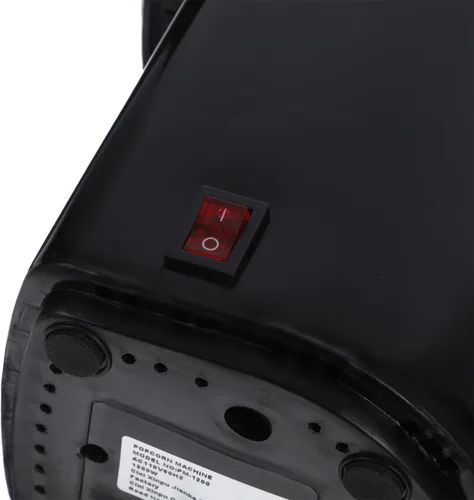 Miniatura 5 de Cabilock Máquina eléctrica de palomitas de maíz con pala de 110 V, máquina automática de aperitivos saludables para fiestas familiares de películas