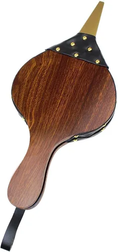 Miniatura 8 de DYWISHKEY Fuelle de chimenea de 15 x 6.5 pulgadas, fuelle de cuero para chimenea, fuelle de fuego para chimeneas, barbacoa y campamento, fuelle