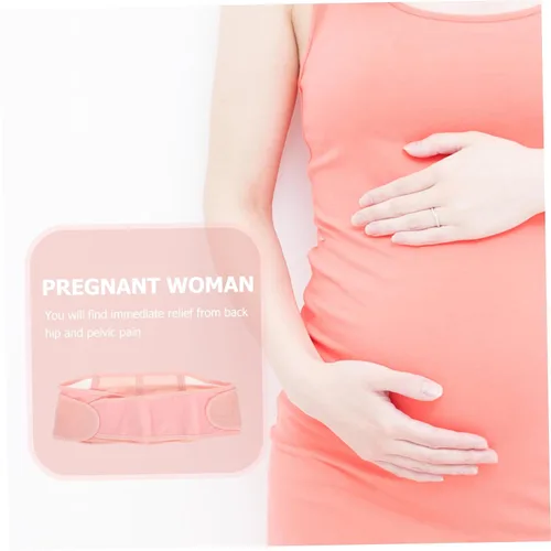 Miniatura 3 de Cinturón de embarazo Cinturón de apoyo pélvico Banda de maternidad Abdomen Banda Protección Espinal Diseño Cómodo