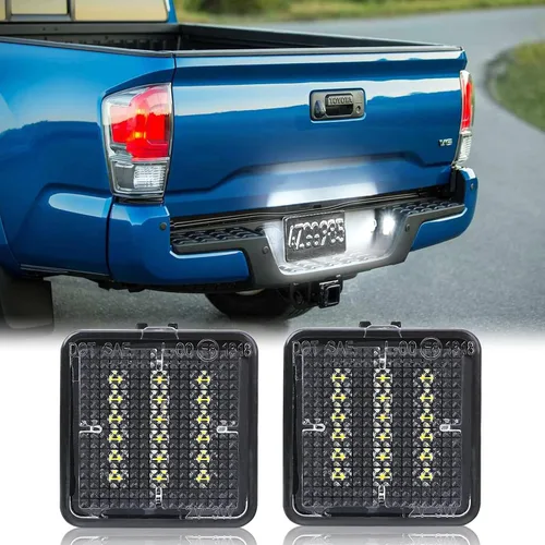 Miniatura 12 de Luz LED para placa de matrícula compatible con Dodge Ram 1500 2500 3500 2003-2018, accesorios de luces de matrícula, montaje de repuesto