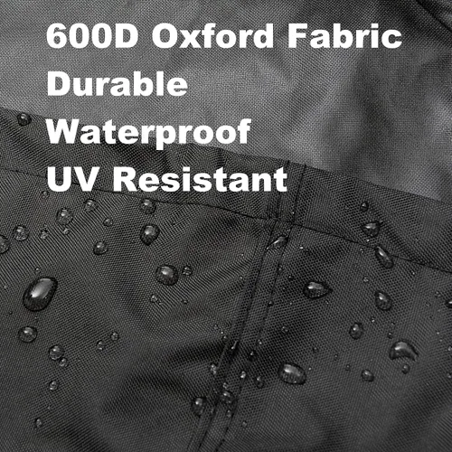 Miniatura 3 de Terre Products - Funda para tractor de césped, impermeable, resistente, ajuste universal, cubierta para cortacésped, poliéster 600D, Oxford