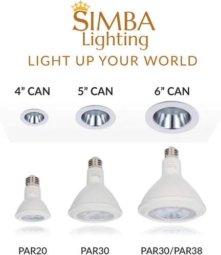 Miniatura 9 de Simba Lighting Bombilla LED PAR20 de 6 W 38 grados regulable (paquete de 6 unidades) para lata empotrada de interior, campana extractora y exterior