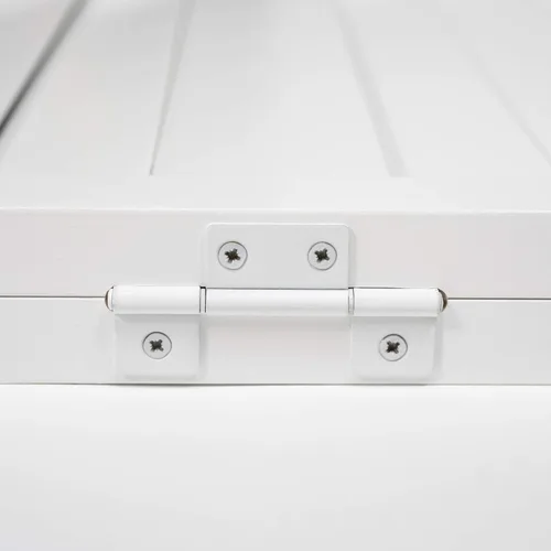 Miniatura 6 de Puerta de armario Kimberly Bay, plegable en dos, con 6 paneles, estilo y calidad, color blanco