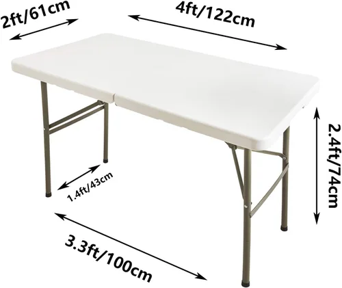 Miniatura 5 de LZY Mantel de mesa elástico ajustable de elastano para mesa plegable de 4, 6 o 8 pies, mantel rectangular de cóctel, perfecto para fiestas