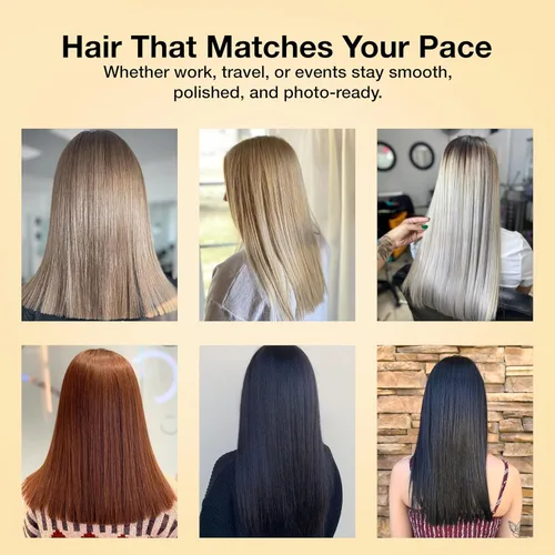 Miniatura 4 de GK HAIR El Mejor Tratamiento de Queratina Alisador Profesional Brazilian Blowout Complex para Cabello Sedoso y Suave Sin Frizz Alisado Temporal