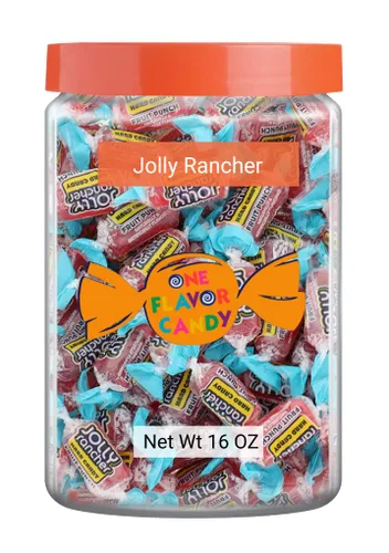 Miniatura 50 de Jolly Rancher - Los mejores caramelos de fruta con sabor del mundo, paquete a granel de caramelos duros en bolsa sellada, sabrosos, deliciosos