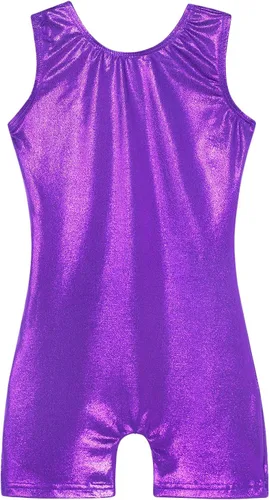 EQSJIU Leotardos de gimnasia con pantalones cortos para niñas, unicornio, arco iris, globo, flor, colores degradados, mallas con pantalón ciclista
