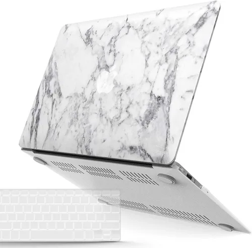 Miniatura 15 de IBENZER - Funda para MacBook Air de 13 pulgadas A1466 A1369, funda de carcasa dura con cubierta de teclado para Apple Mac Air 13 versión antigua