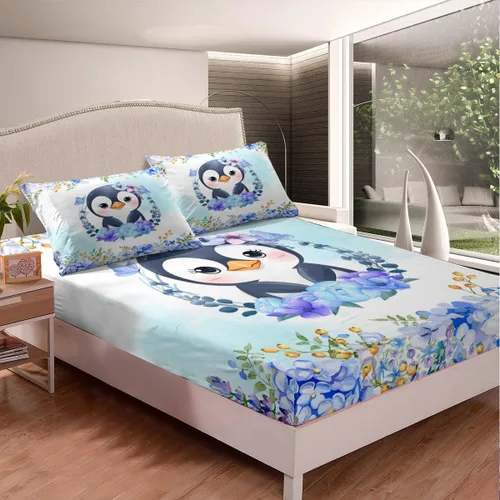 Miniatura 4 de Western Cowgirls - Juego de sábanas para niños, tamaño individual, con estampado de piel de vaca rosa, decoración de habitación de niños y adultos