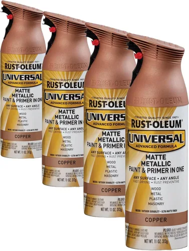 Miniatura 158 de Rust-Oleum 245197 Pintura en aerosol universal para todas las superficies, 12 onzas, negro satinado
