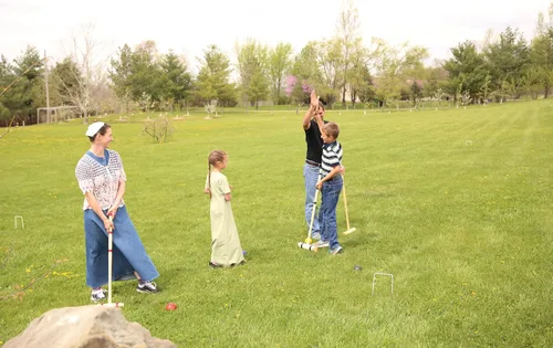 Miniatura 2 de Juego de Croquet Deluxe para 8 jugadores con bolsa de transporte (ocho asas de 28 pulgadas)