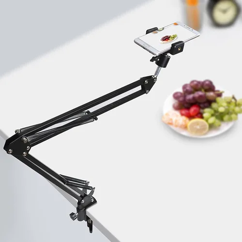 Miniatura 4 de Acouto Soporte de agarre flexible para teléfonos inteligentes, ajustable, rotación 360, espuma antideslizante